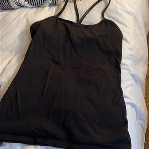 Lululemon black tank